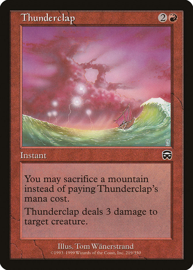 Thunderclap (219) [Mercadian Masques]