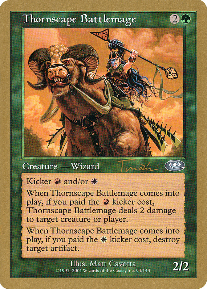 Thornscape Battlemage - 2001 Jan Tomcani (PLS) [World Championship Decks]