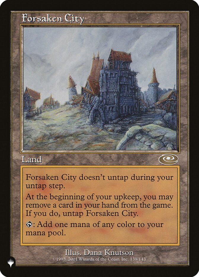 Forsaken City (139/143) [The List Reprints]