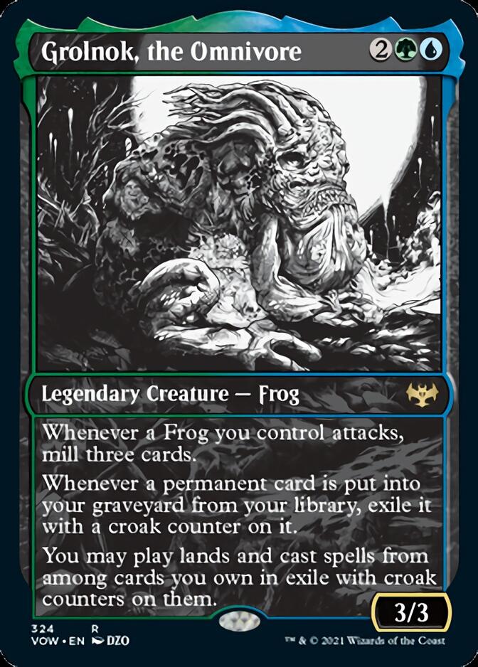 Grolnok, the Omnivore (Showcase) (324) [Innistrad: Crimson Vow]