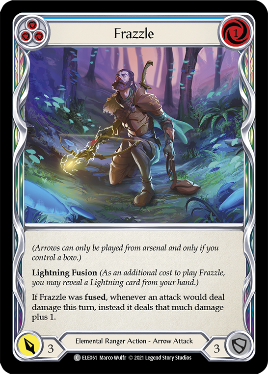 Frazzle (Blue) (ELE061) [Tales of Aria]
