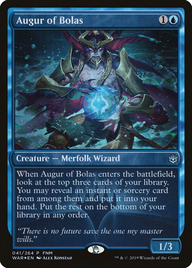 Augur of Bolas (41) [FNM Promos]