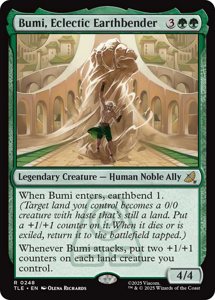 Bumi, Eclectic Earthbender (248) [Avatar: The Last Airbender: Eternal-Legal]