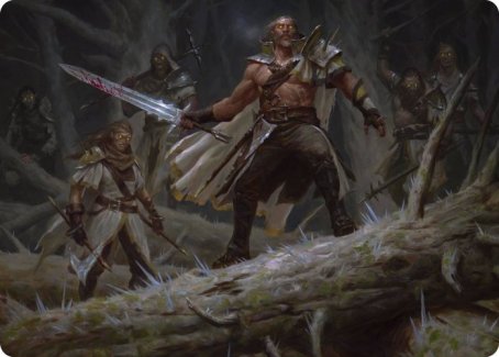 Tovolar, Dire Overlord Art Card (05/81) (5) [Art Series: Innistrad: Midnight Hunt]