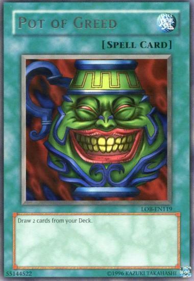 Pot of Greed (LOB-EN119) [Legend of Blue Eyes White Dragon (Worldwide English)]