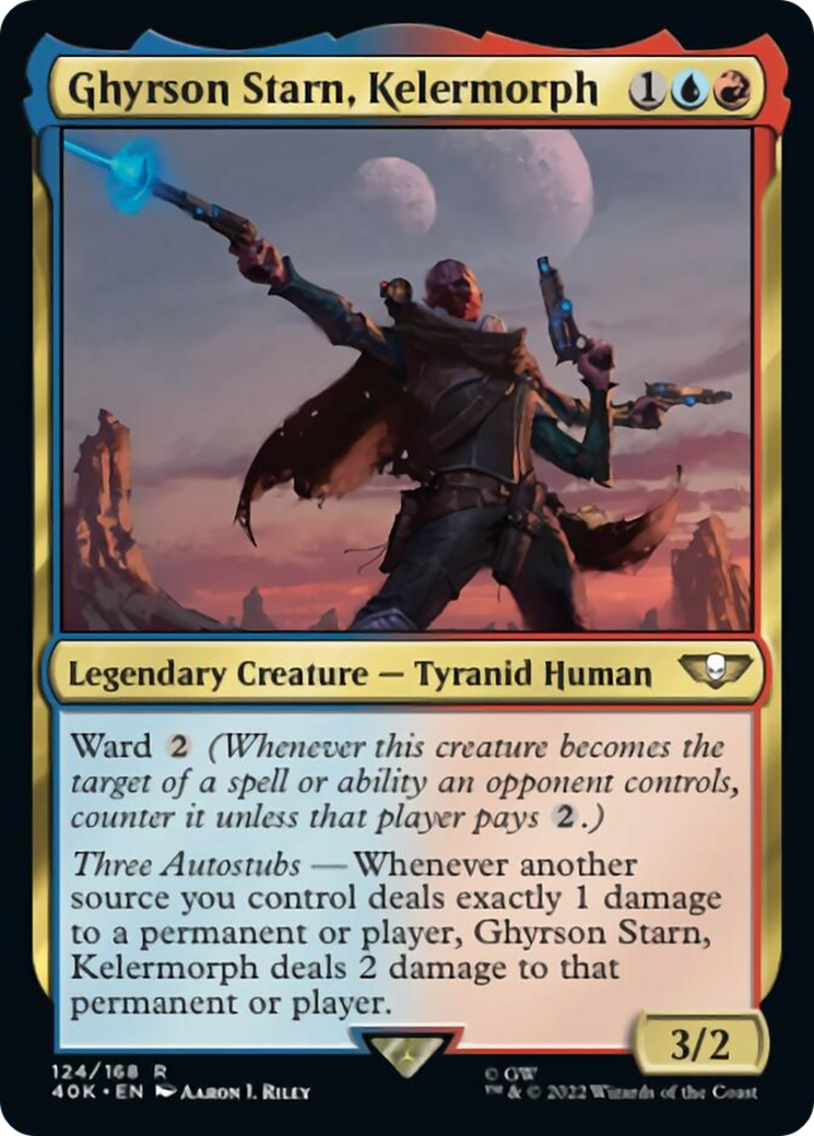 Ghyrson Starn, Kelermorph (Surge Foil) (124) [Universes Beyond: Warhammer 40,000]