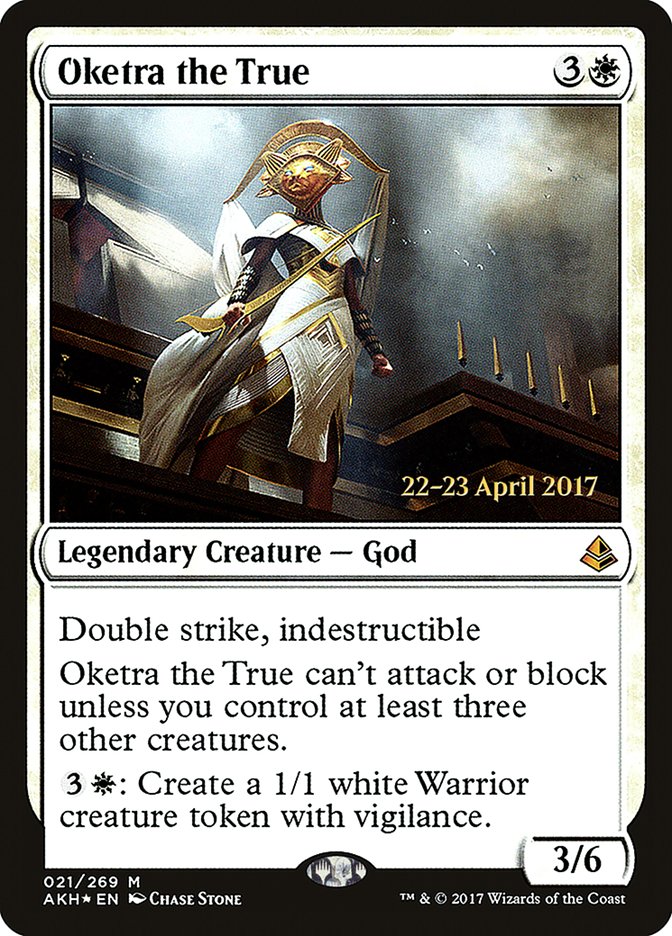 Oketra the True (21) [Prerelease Cards]