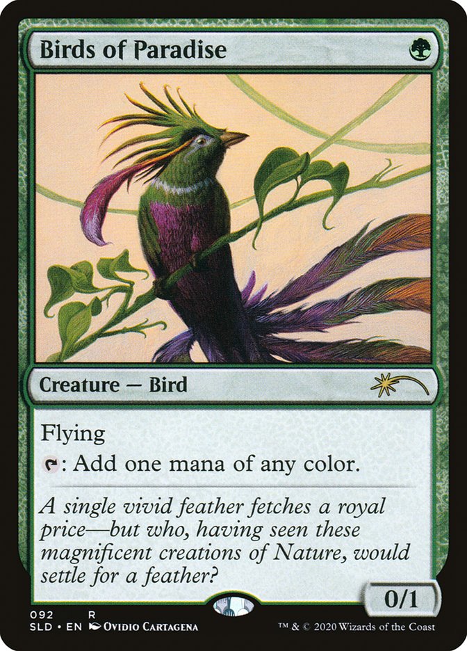 Birds of Paradise (92) (92) [Secret Lair Drop Series]