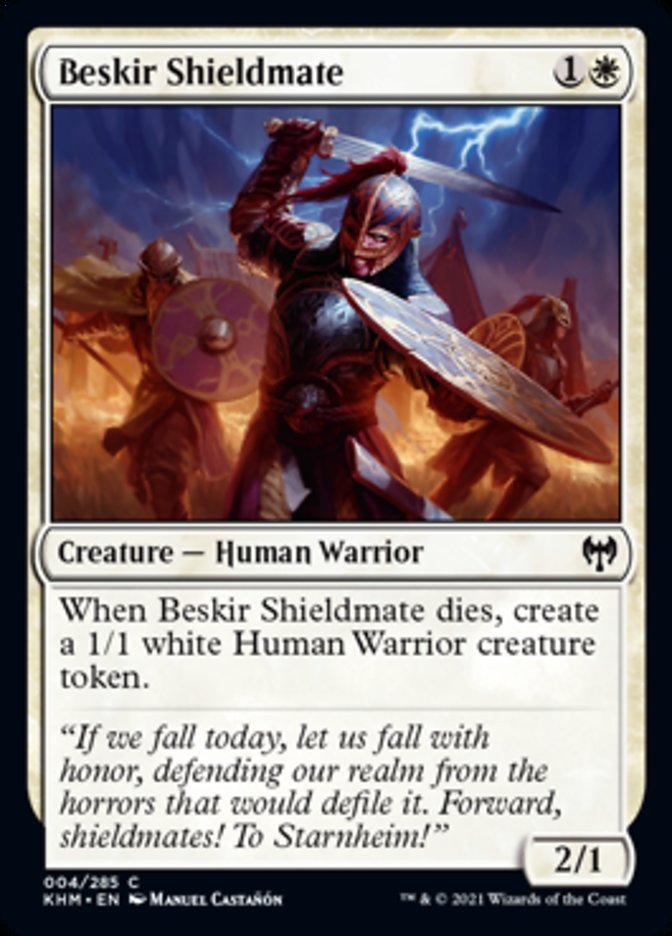 Beskir Shieldmate (4) [Kaldheim]