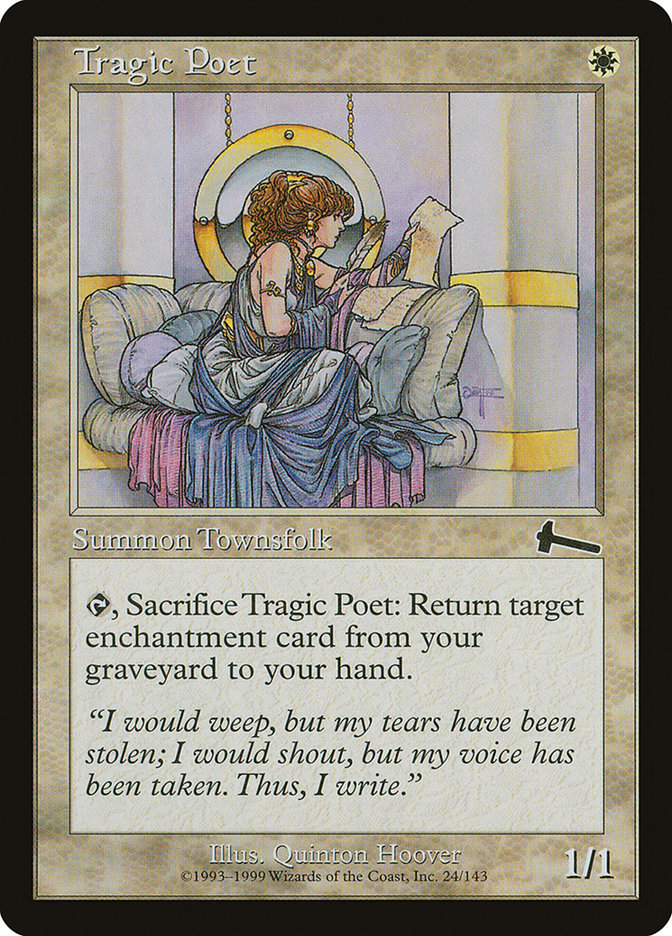 Tragic Poet (24) [Urza's Legacy]