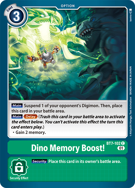 Dino Memory Boost! (BT7-102 C) [Next Adventure]