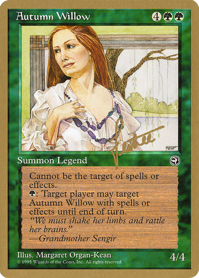 Autumn Willow - 1996 Bertrand Lestree (HML) [World Championship Decks]