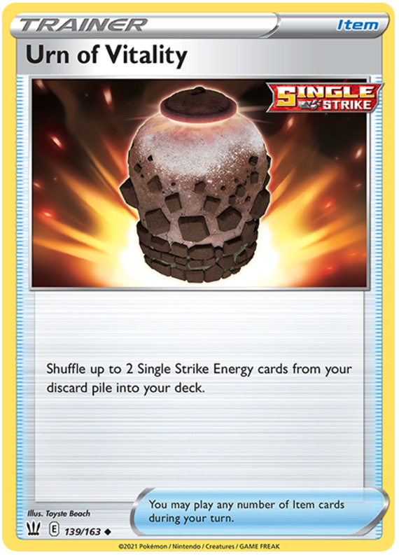 Urn of Vitality (139/163) [SWSH05: Battle Styles]