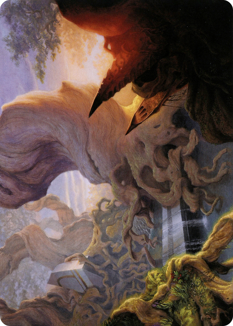 Yavimaya, Cradle of Growth Art Card (66) [Art Series: Modern Horizons 2]