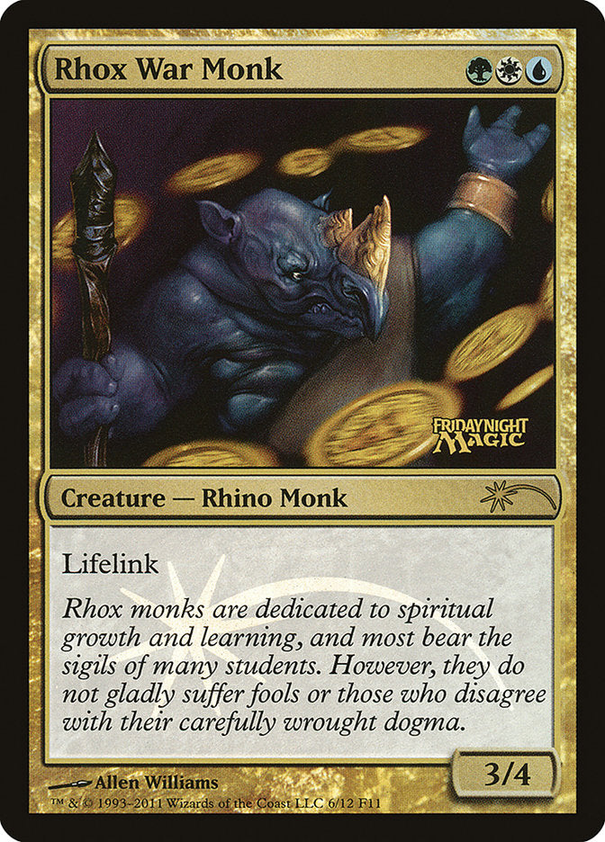 Rhox War Monk (6) [FNM Promos]