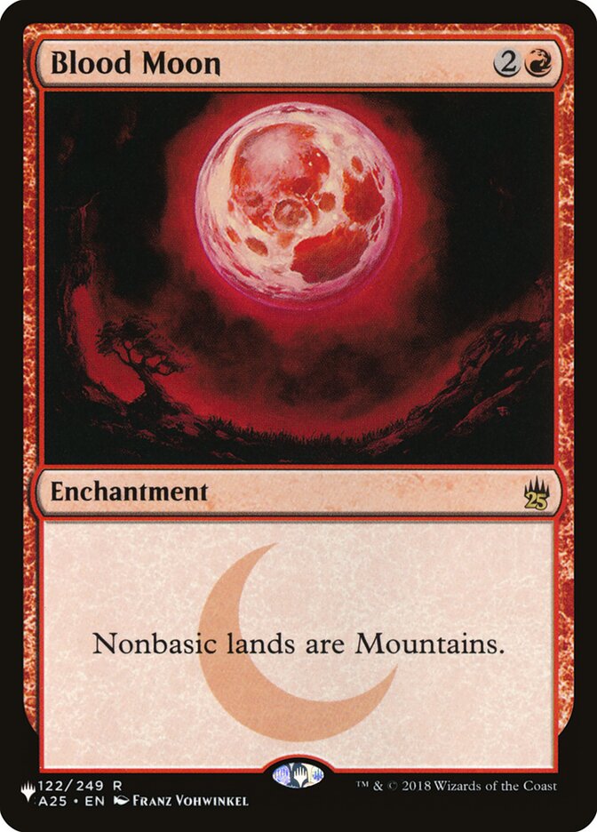 Blood Moon (122/249) [The List Reprints]