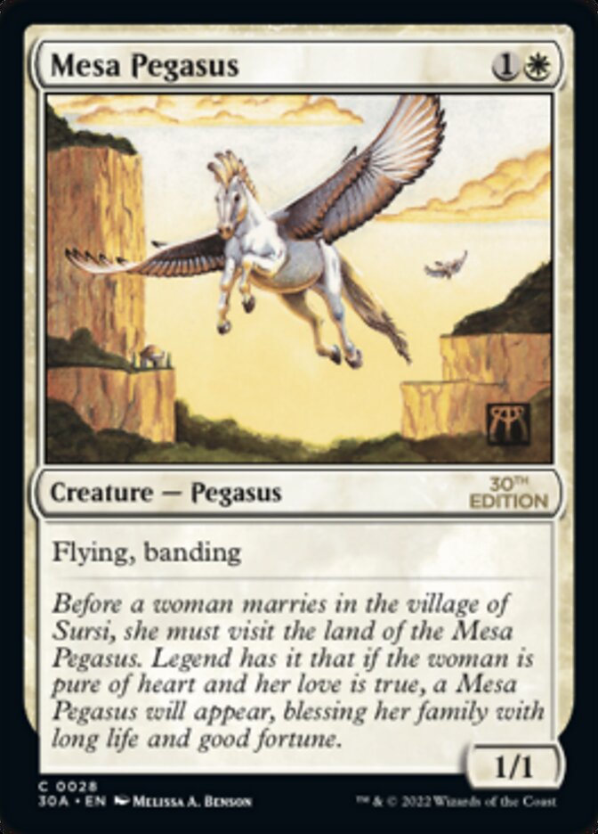 Mesa Pegasus (28) [30th Anniversary Edition]