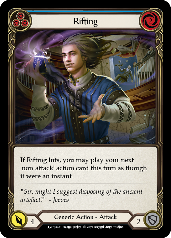 Rifting (Blue) (ARC196) [Arcane Rising]