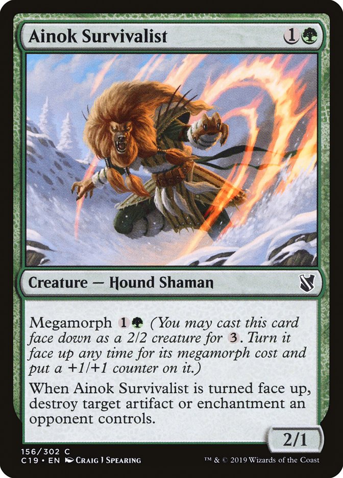 Ainok Survivalist (156) [Commander 2019]