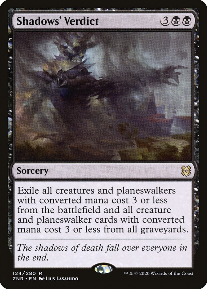 Shadows' Verdict (124) [Zendikar Rising]