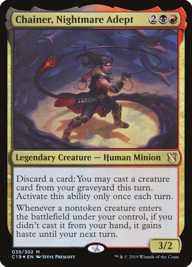 Chainer, Nightmare Adept (39) [Commander 2019]