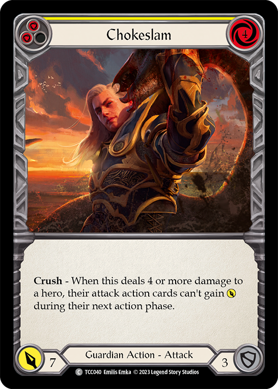 Chokeslam (Yellow) (TCC040) [Round the Table: TCCxLSS]