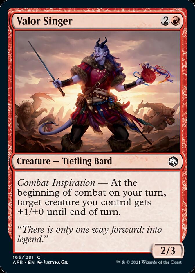 Valor Singer (165) [Adventures in the Forgotten Realms]