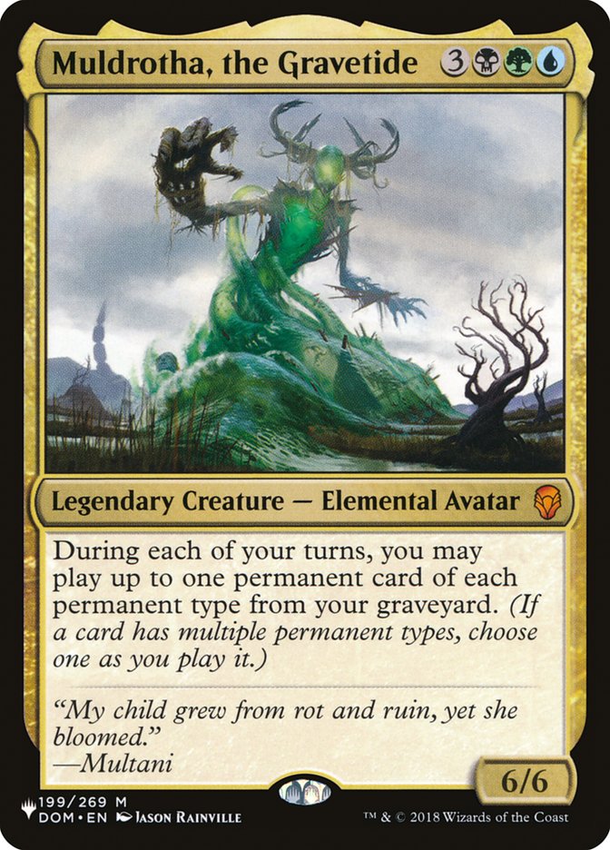 Muldrotha, the Gravetide (199/269) [The List Reprints]