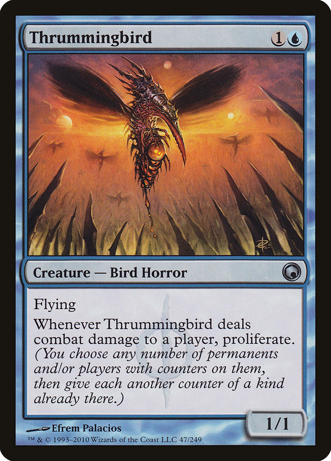Thrummingbird (47) [Scars of Mirrodin]