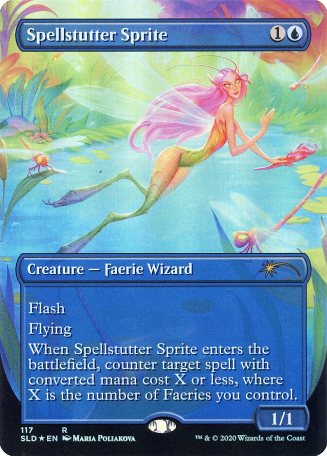 Spellstutter Sprite (117) [Secret Lair Drop Series]