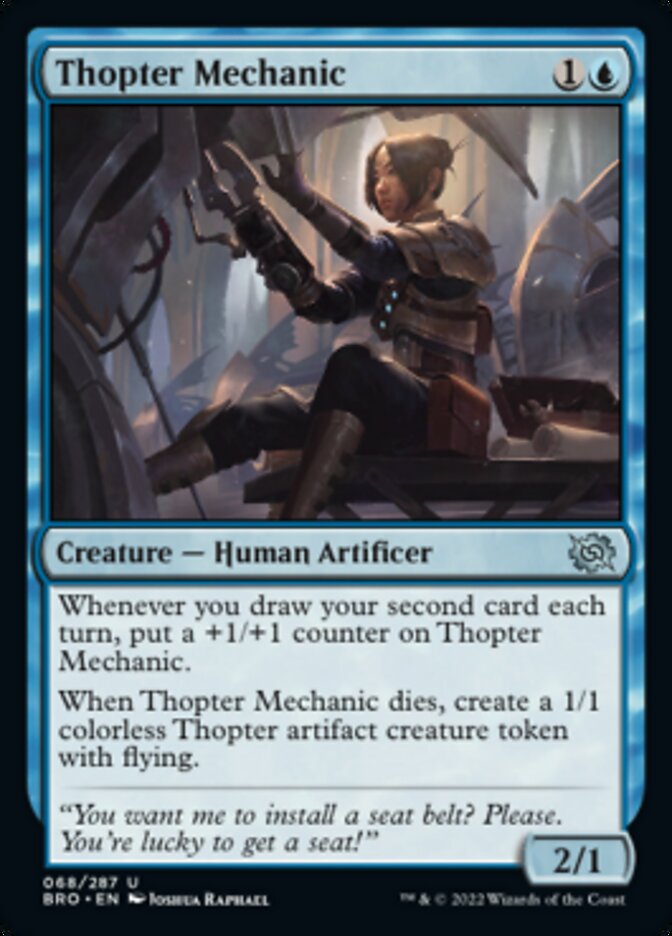Thopter Mechanic (68) [The Brothers' War]