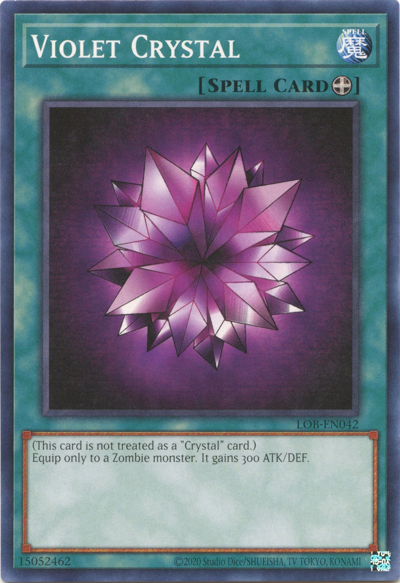 Violet Crystal (LOB-EN042) [Legend of Blue Eyes White Dragon (25th Anniversary Edition)]