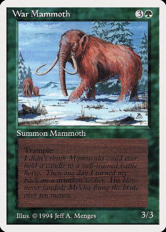 War Mammoth (228) [Summer Magic]