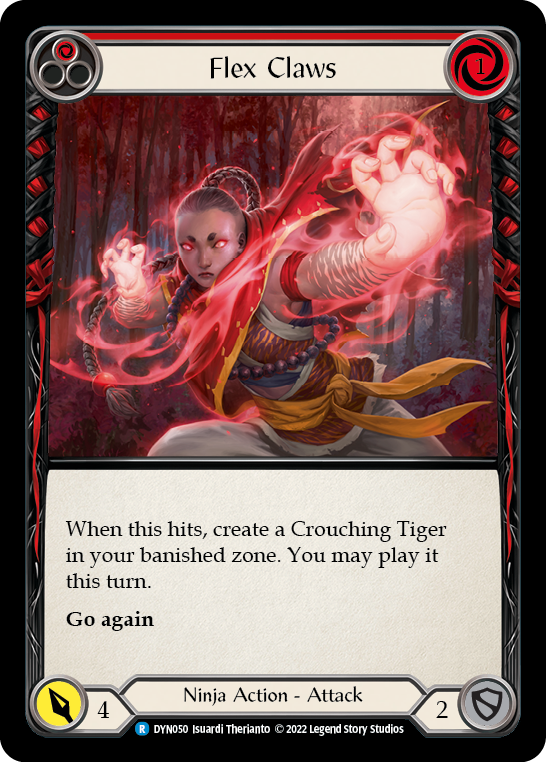 Flex Claws (Red) (DYN050) [Dynasty]
