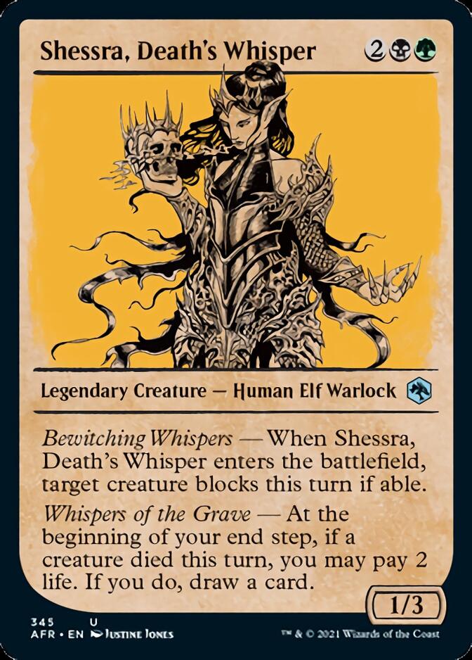 Shessra, Death's Whisper (Showcase) (345) [Adventures in the Forgotten Realms]