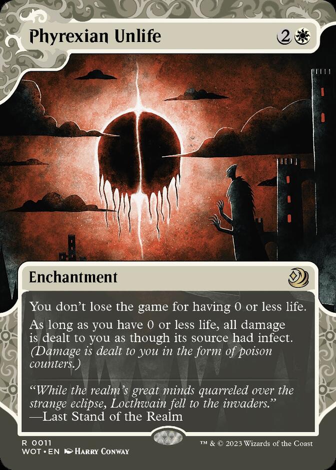 Phyrexian Unlife (11) [Wilds of Eldraine: Enchanting Tales]