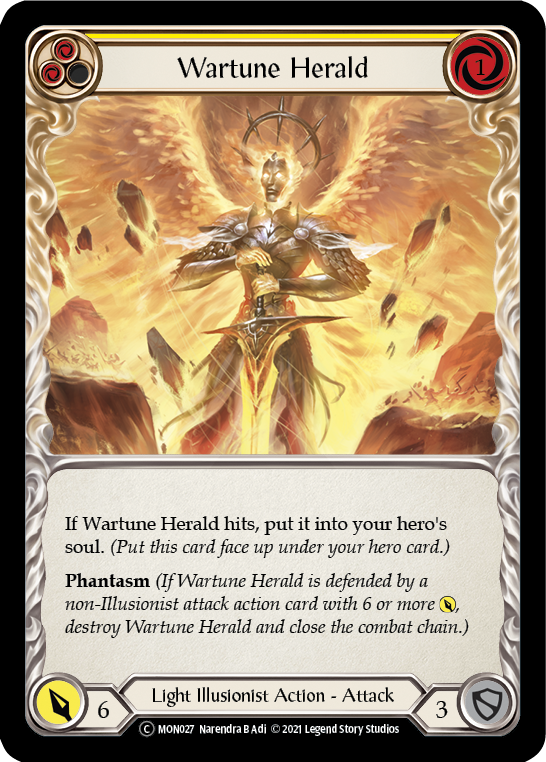 Wartune Herald (Yellow) (MON027) [Monarch]