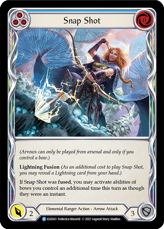 Snap Shot (Blue) (ELE043) [Tales of Aria]