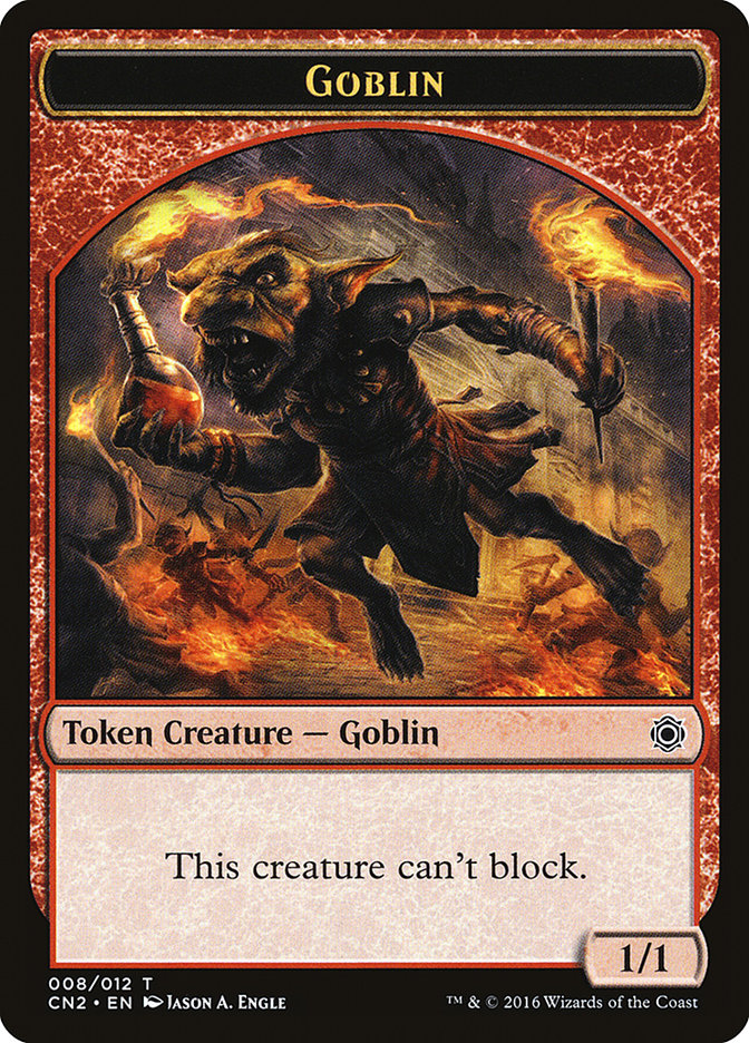 Goblin Token (8) [Conspiracy: Take the Crown]