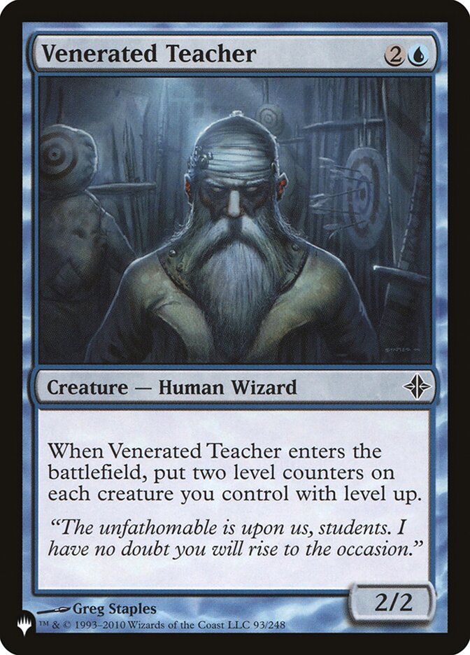 Venerated Teacher (93/248) [The List Reprints]