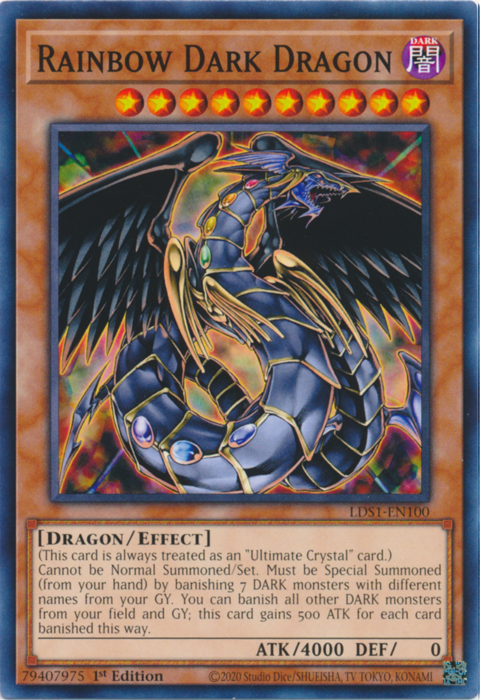 Rainbow Dark Dragon (LDS1-EN100) [Legendary Duelists: Season 1]