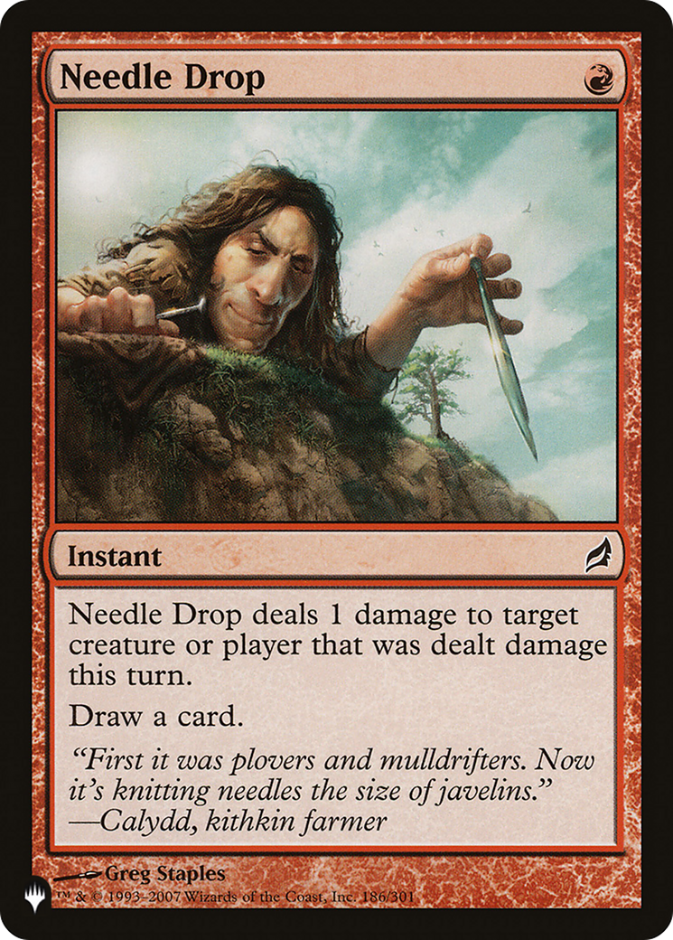 Needle Drop (186/301) [The List Reprints]