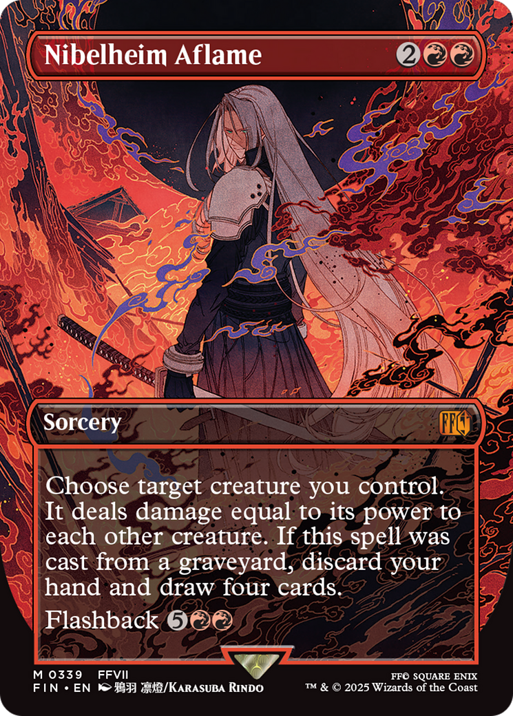 Nibelheim Aflame (Borderless) (339) [FINAL FANTASY]