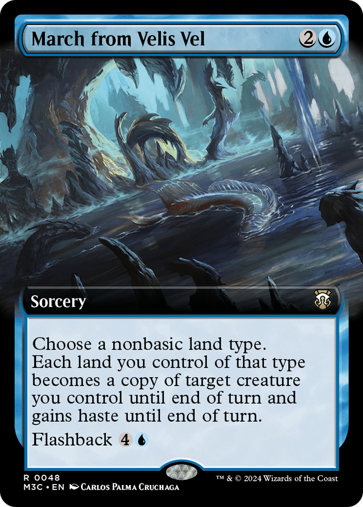 March from Velis Vel (Extended Art) (48) [Commander: Modern Horizons 3]