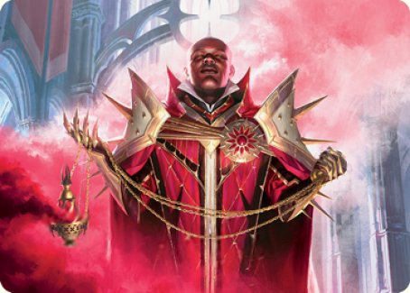 Markov Purifier Art Card (62) [Art Series: Innistrad: Crimson Vow]