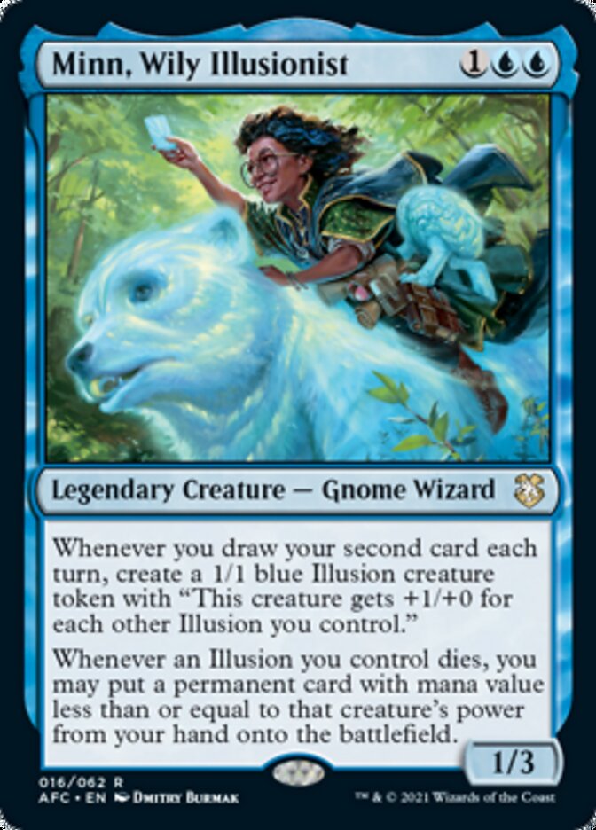 Minn, Wily Illusionist (16) [Commander: Adventures in the Forgotten Realms]