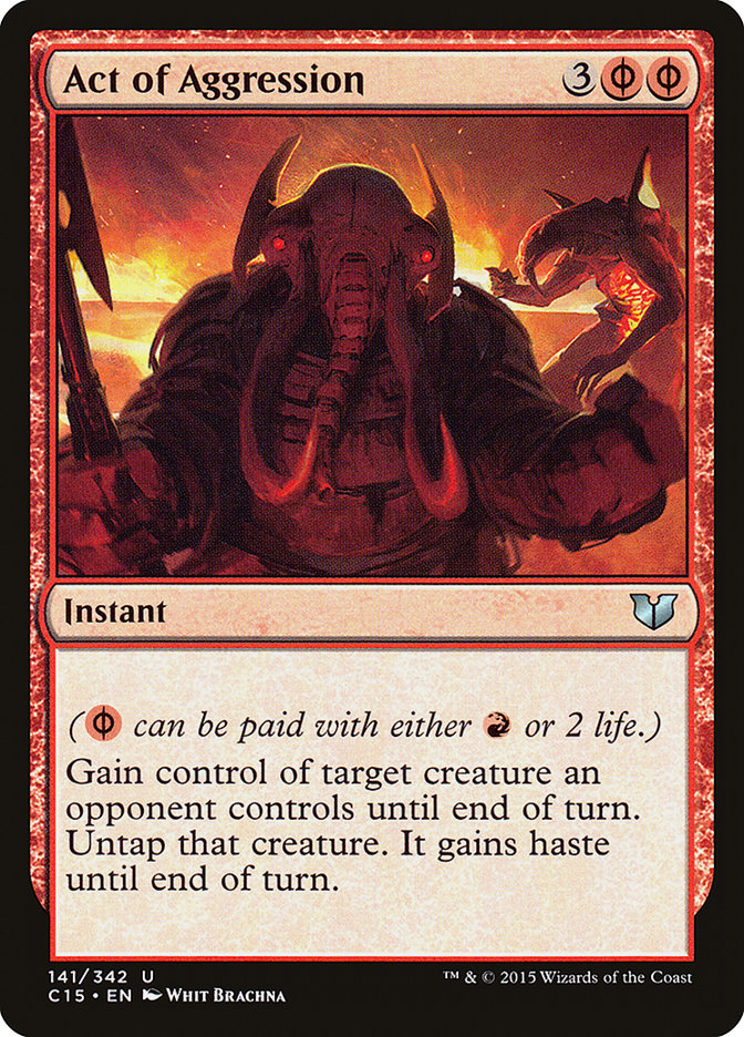 Act of Aggression (141) [Commander 2015]