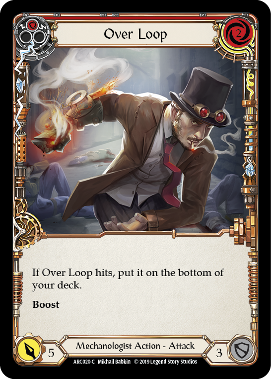 Over Loop (Red) (ARC020) [Arcane Rising]