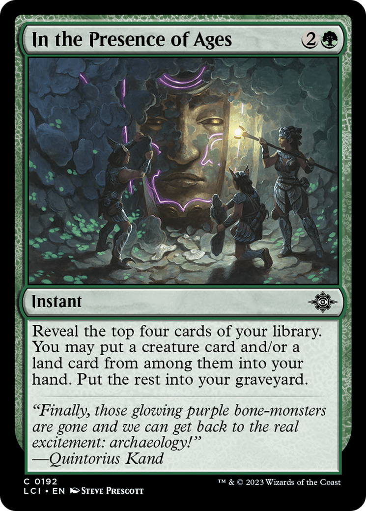 In the Presence of Ages (192) [The Lost Caverns of Ixalan]