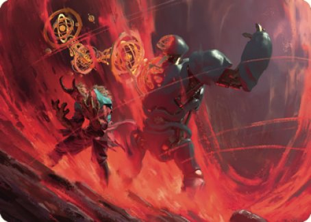Twinferno Art Card (39) [Art Series: Dominaria United]